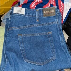 Kirkland Signature Men's Blue Jeans 36x34